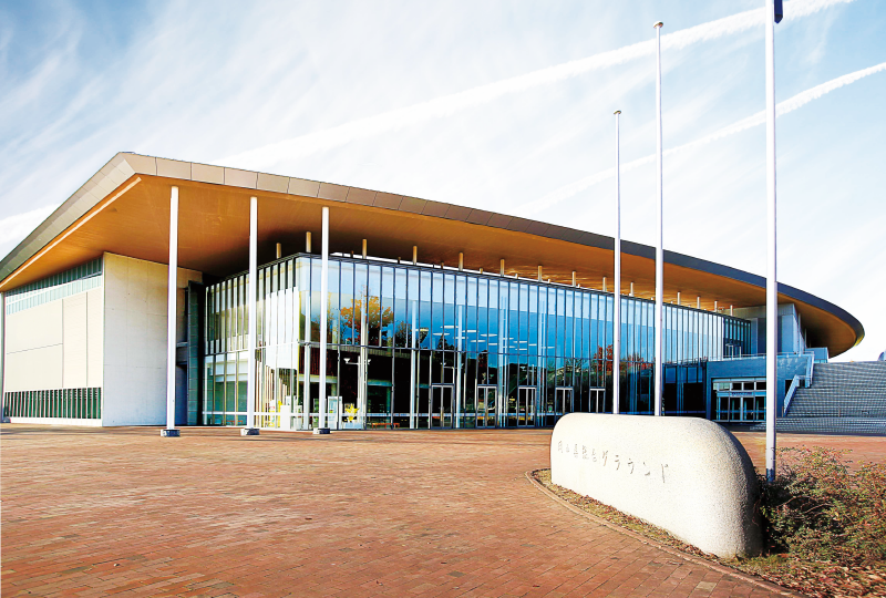 Exterior view of Shigeto Arena Gaia